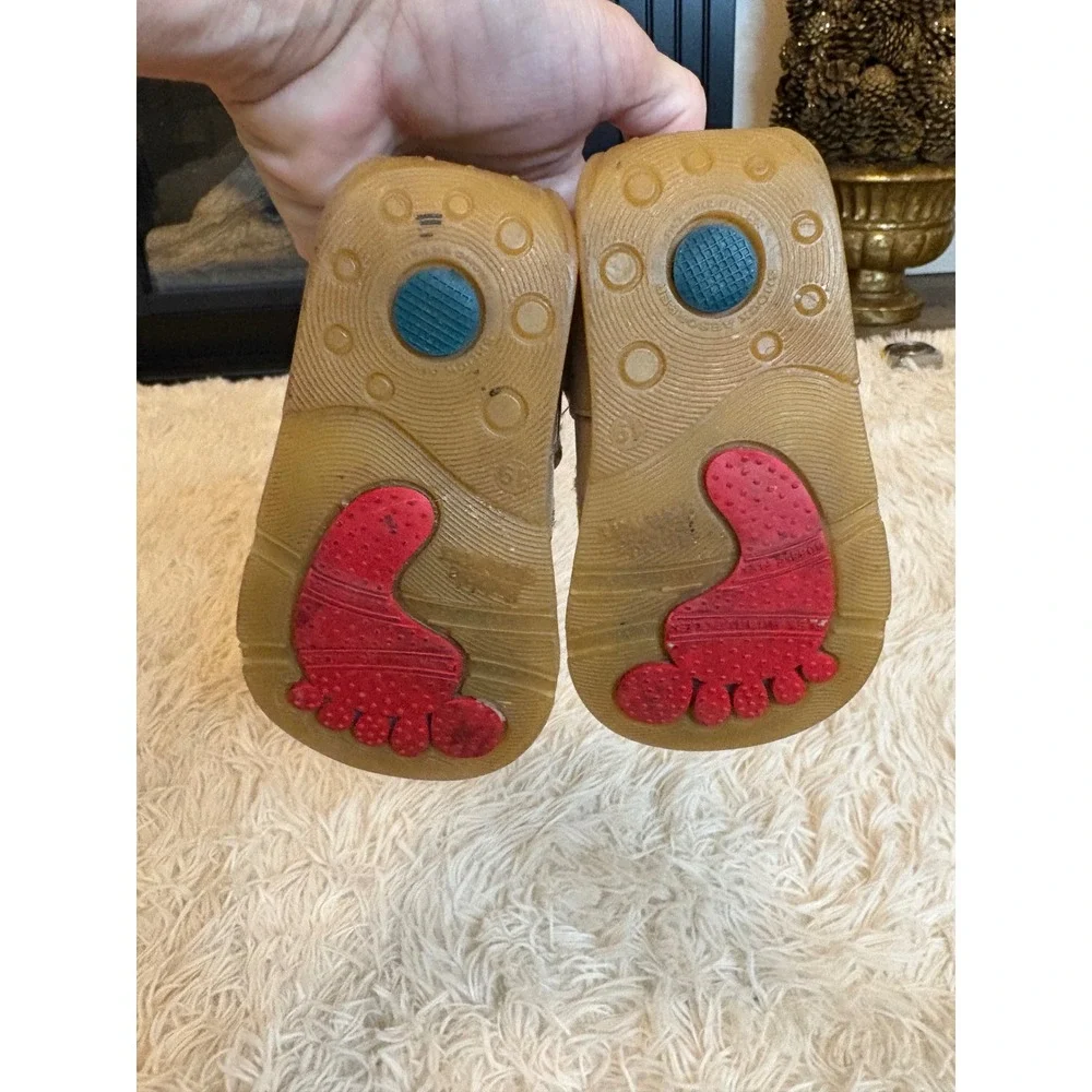 Bubble Summers Girls T-Strap Leather Floral‎ Shoes Toddler Girl